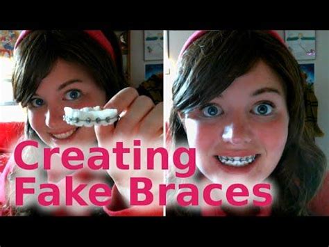 fake braces cosplay